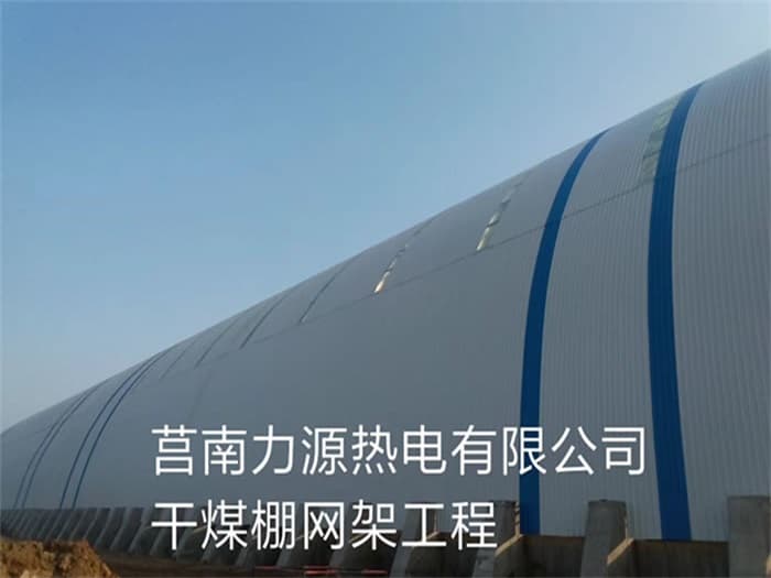 九台力源热电有限公司干煤棚网架工程