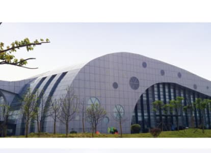 九台会议中心外景网架工程